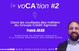Franck Julien, directeur du marché de l’Agriculture au Crédit Agricole Sud Rhône Alpes